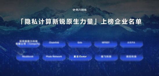 新銳實力派！星云Clustar 登榜?2020隱私計算產業30強?