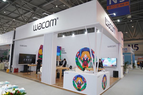 Wacom 展臺展示多種產品技術及解決方案