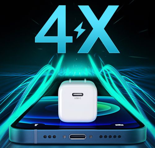 4倍輸出！綠聯(lián)折疊款小金剛20W快充，成爆款iPhone充電器 圖2