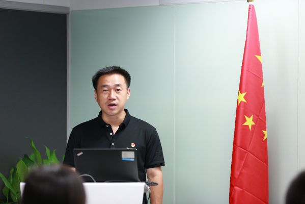 綠盟科技集團黨委書記、總裁胡忠華講話