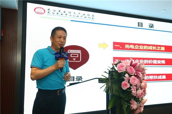 武漢光谷光電中小企業產業協會秘書長 楊春華