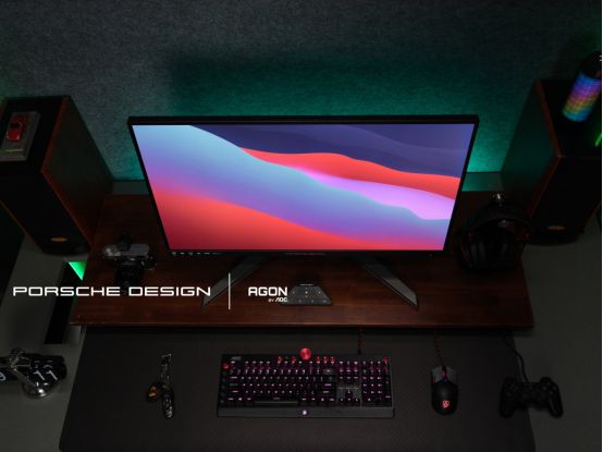 AGON ×【Porsche Design】深度定制機PD32M，探尋視界體驗上限