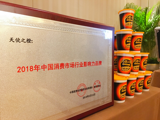 天使之橙成功入選2018行業影響力品牌 圖4