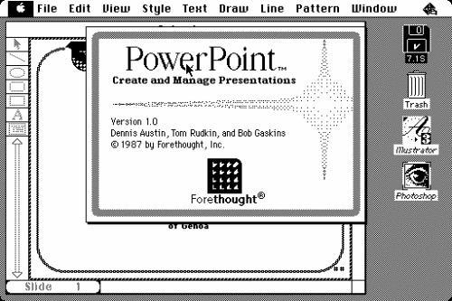 未被收購時(shí)的PowerPoint